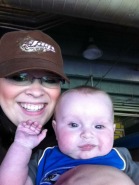At Peanut's first Jays game